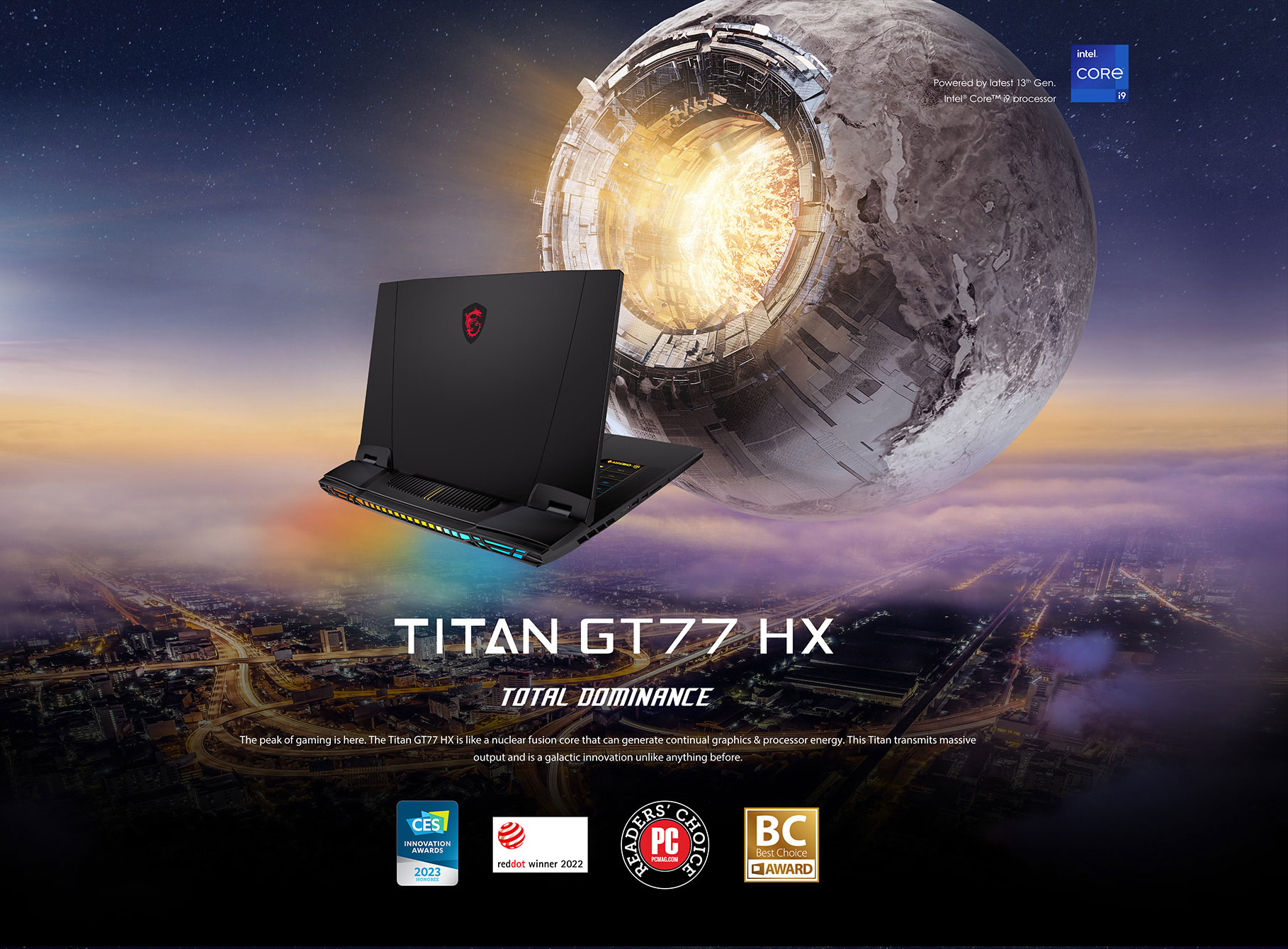 Titan GT77 HX Gaming Laptop